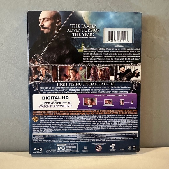 Pan Blu-ray DVD Digital HD Combo - Picture 2 of 3